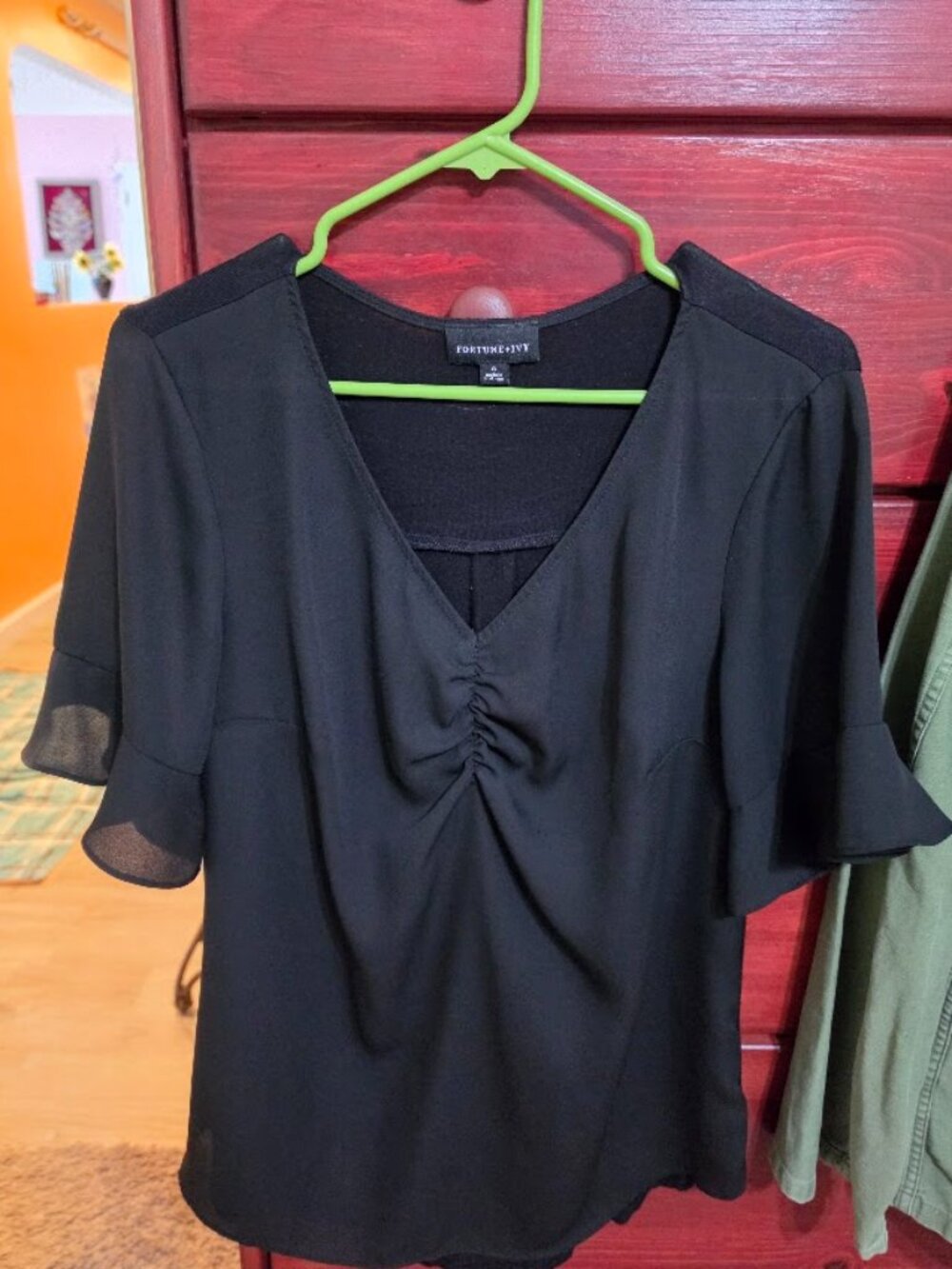 Fortune and Ivy Black Top